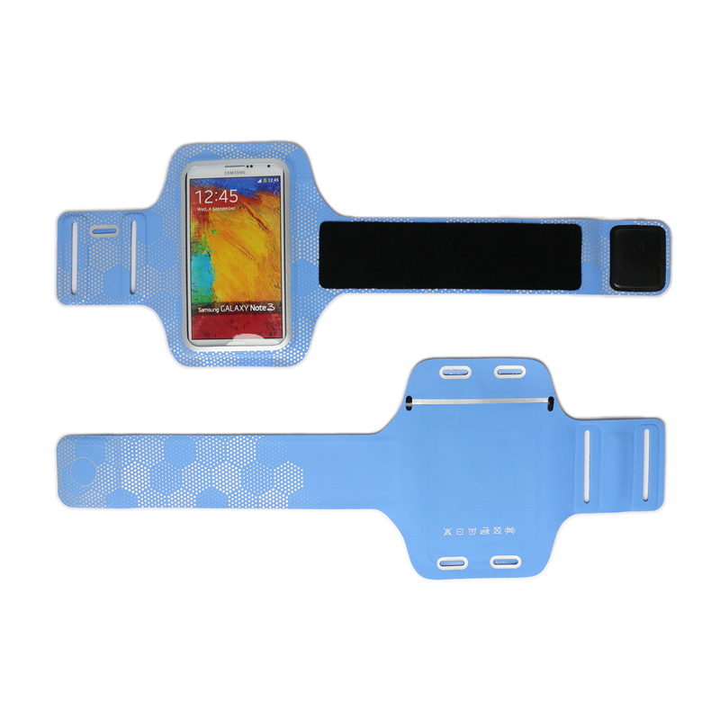 Blue Handy Adjustable Sport Armband für Smartphone